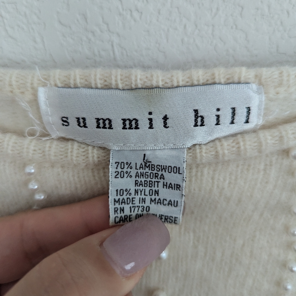 Cream Wool Sweater - Picture 3 of 3